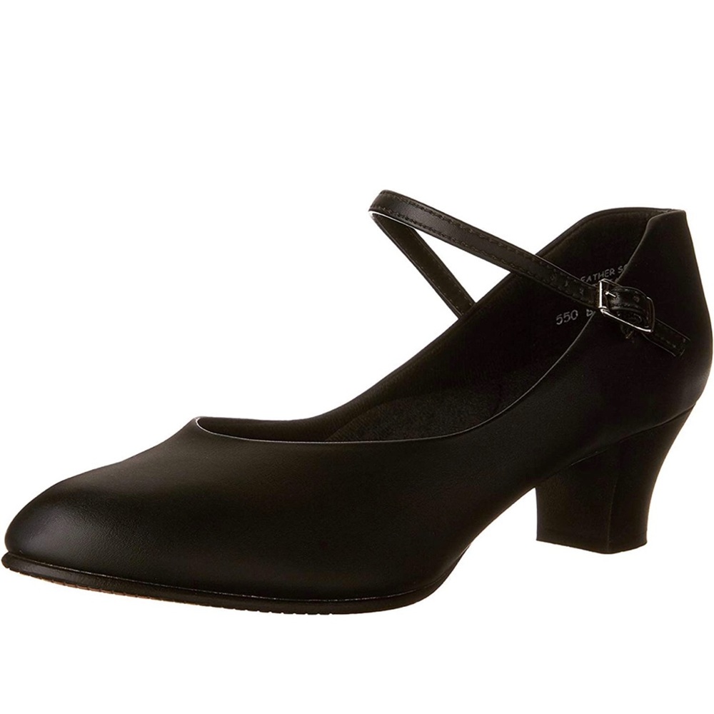 Capezio 550 Junior Footlight Shoes Sz 8 Wide